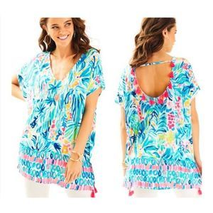 Lilly Pulitzer Seagate Coverup Sz S/M
